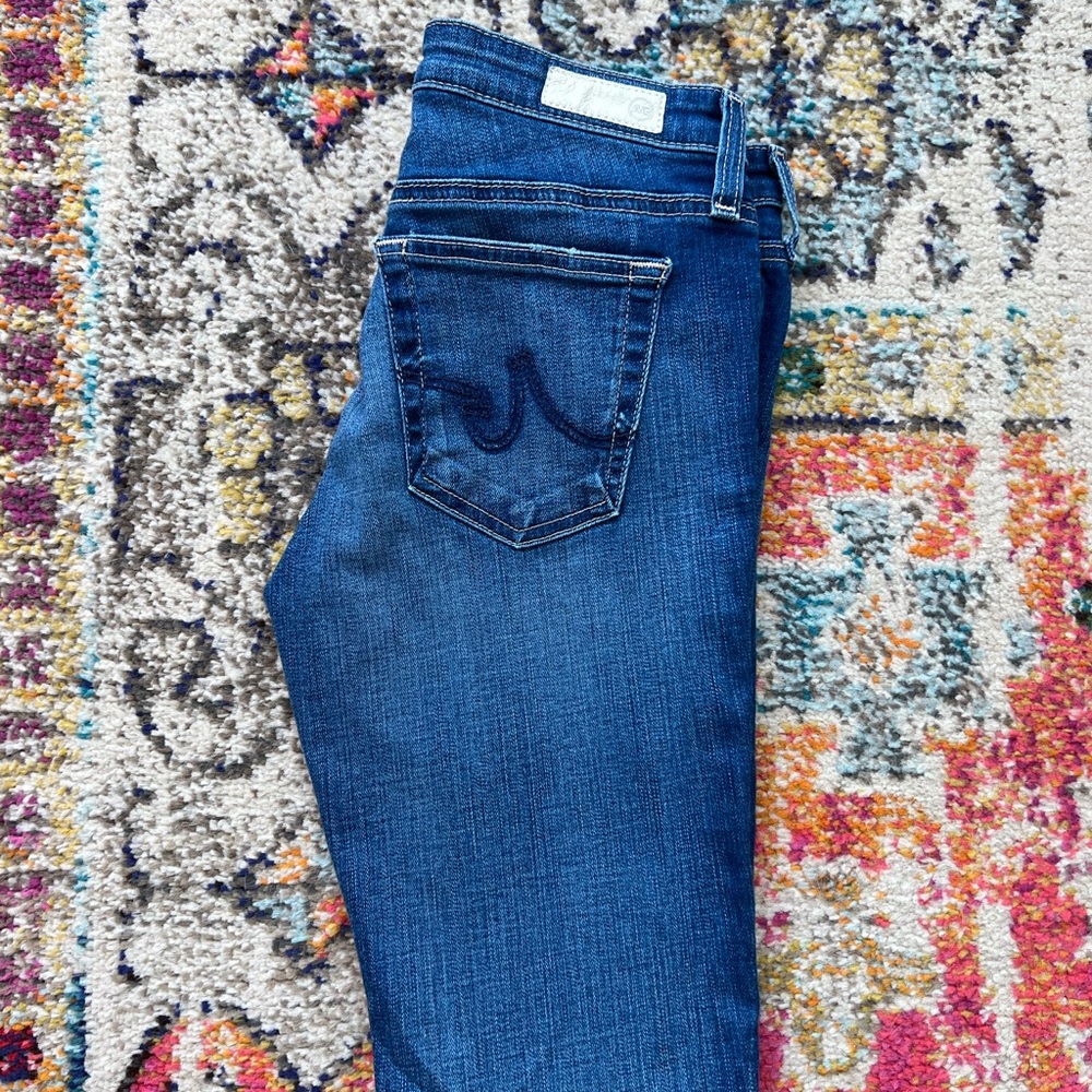 AG Legging Super Skinny Ankle in 5 Years Oxnard wash size 26R